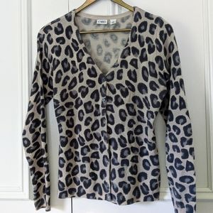 😍 Cato leopard print dress cardigan